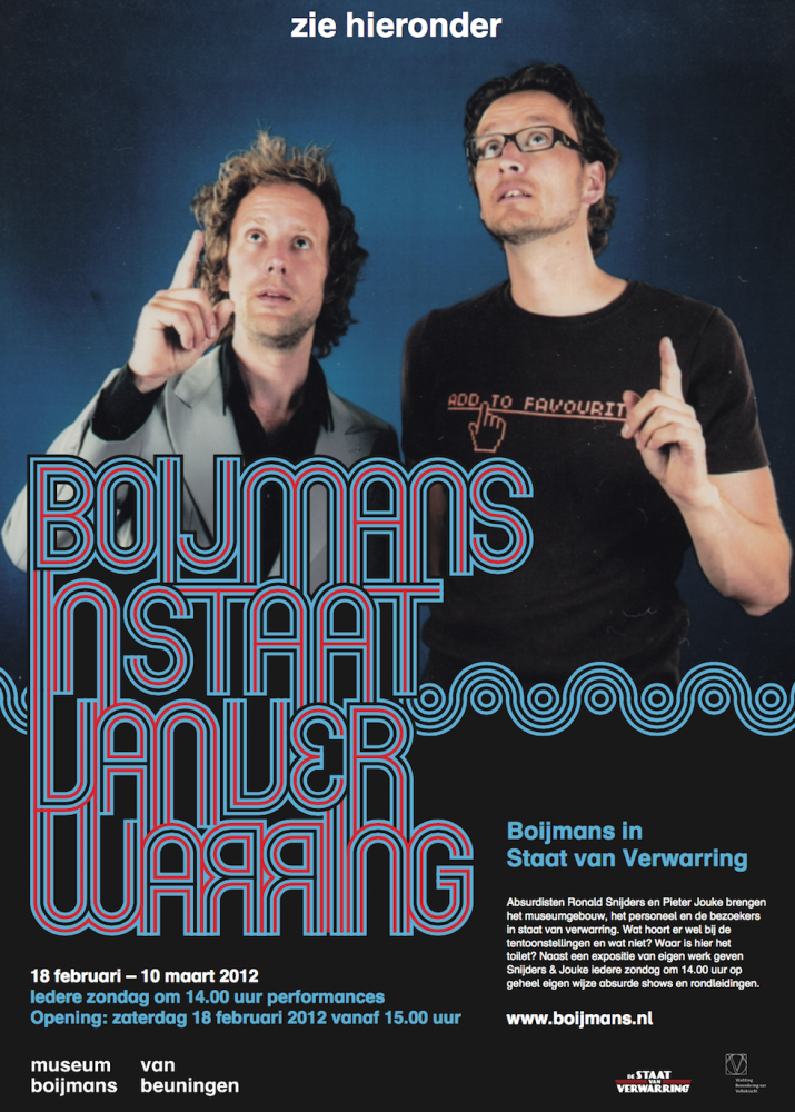 Boijmans in Staat van Verwarring Affiche (2012)